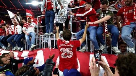 FC Bayern München: Thomas Müller verabschiedet sich von den Fans