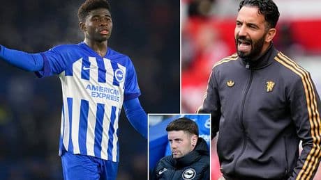 Man United 'will step up talks for £100m Brighton star Carlos Baleba' as player's stance is 'revealed'