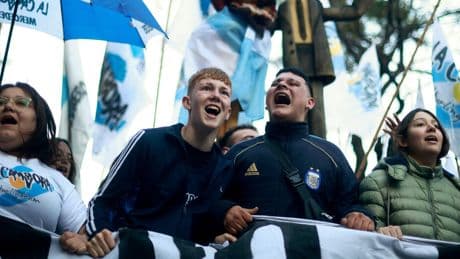 Argentinien: Protest in Buenos Aires [Online-Abo]