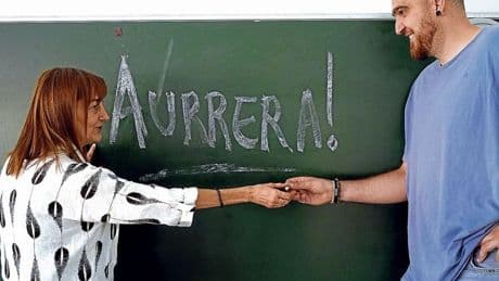 Los docentes vizcaínos se pasan el testigo