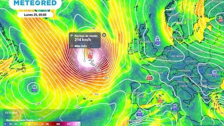 Llega la borrasca Erin: Aemet avisa a España por lluvias y tormentas este fin de semana con dana en estas zonas