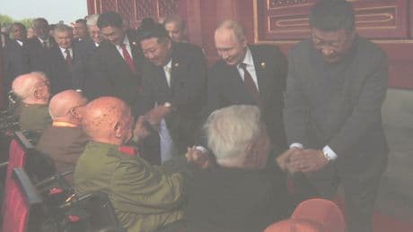 Xi, Putin, and Kim gather at Tiananmen Gate for a grand military parade