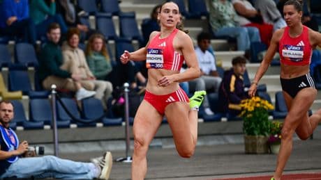 NK atletiek gekleurd door (niet tellende) supertijden op 100 meter dankzij rugwind