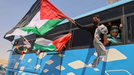 Egypt blocks activists aiming to march to Gaza to draw attention to humanitarian crisis
