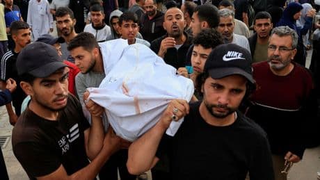 More than 100 people killed in Israeli strikes on Gaza, say medics