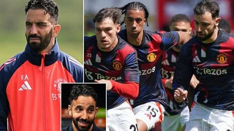 Ruben Amorim insists he is 'FAR from quitting' Man United after suggesting he could leave role as boss if results don't improve next season