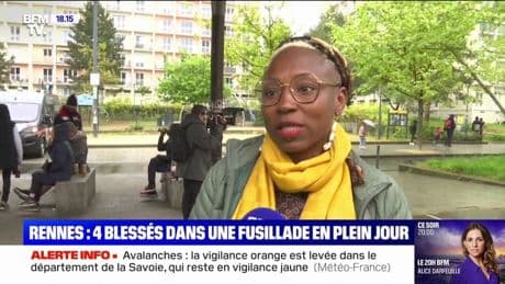 À Rennes, l'inquiétude des habitants après la fusillade qui a fait quatre blessés