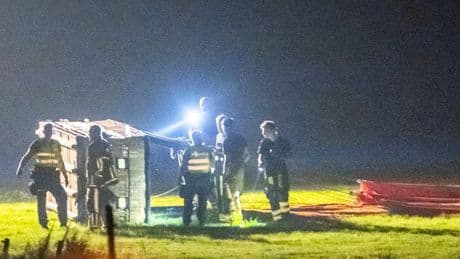 Nach gewaltiger Windböe - Ballon-Bruchlandung! Ein Toter, fünf Verletzte