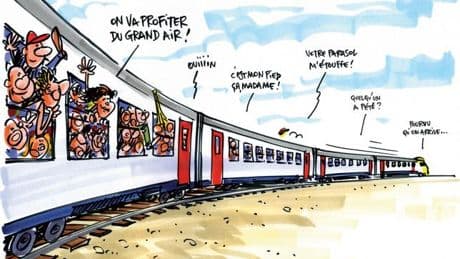 Le voyage en train, cette petite comédie humaine