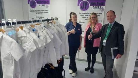 Four West Lothian schools get uniform hubs to help families in need
