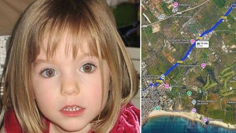 Madeleine McCann search map: Chilling 13-minute drive between tragic hotel and mystery abandoned villa