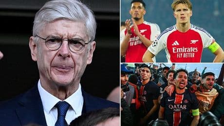 Arsene Wenger gives his verdict on Arsenal's bitter Champions League exit to PSG - and pinpoints key area where the tie was lost for the Gunners