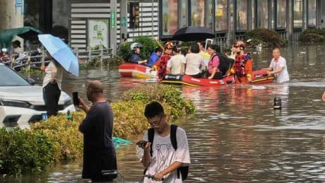Flash floods kill at least 10 people and leave 33 missing in northwestern China