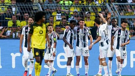 Borussia Dortmund-Juventus 1-2, doppietta di Cambiaso: i bianconeri rovinano la festa a Hummels