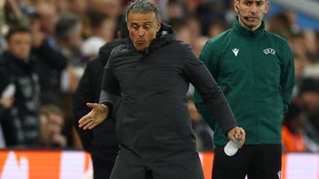 Luis Enrique positive après Aston Villa-PSG : «C’est un match qui va nous permettre de grandir»