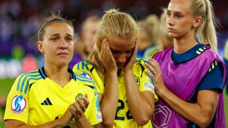 Sweden coach speaks out on controversial decision in crazy penalty shootout defeat against England