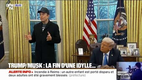 "Sans moi, Trump aurait perdu l'élection": après l'idylle, la guerre est déclarée entre Donald Trump et Elon Musk