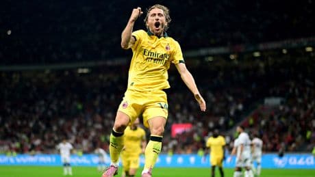 40 yaşındaki Luka Modric, Milan'ı galibiyete taşıdı