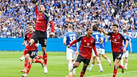 Big Points im Aufstiegskampf: Sieg in Darmstadt: HSV dicht vor Bundesliga-Rückkehr