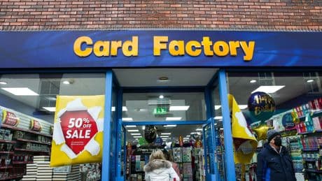 Card Factory confident despite ‘uncertain’ backdrop and cost hikes