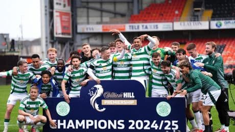 'In 2022 I was in that stand': Emotional McCowan goes full circle with Celtic title