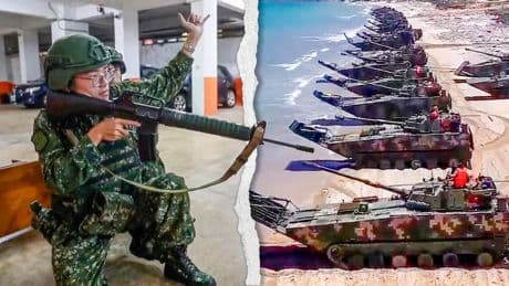 China zeigt Amphibienflotte – Reaktion auf Taiwans Großmanöver