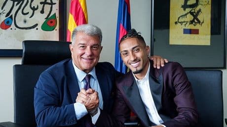 Barcelona Raphinha ile nikah tazeledi