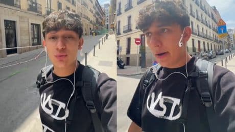 Un estudiante de Madrid, indignado con las condiciones del aula en la que realiza la PAU 2025: &quot;Me está saliendo chepa&quot;