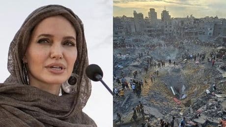 Angelina Jolie'den Gazze mesajı: Toplu mezara dönüşen bir coğrafya