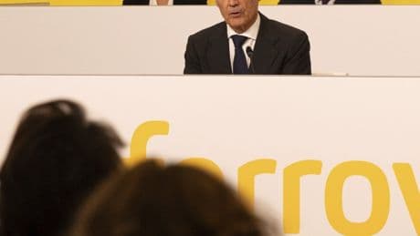 Ferrovial se revaloriza cerca de un 40% en su primer año en el Nasdaq