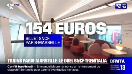 Ligne Paris-Marseille: prix, confort, temps de trajet... le match est lancé entre Trenitalia et la SNCF