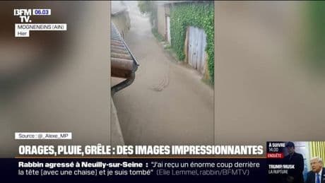 Orages: la vigilance orange levée dans sept départements du centre-est de la France