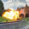 Zugverkehr nach Moskau unterbrochen: Erneute Explosion auf russischer Eisenbahnstrecke