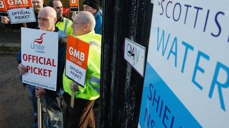 Unions confirm Dumfries and Galloway Scottish Water workers to stage seven day strike