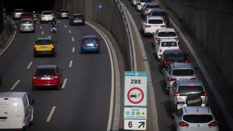 Atención: Esta es la multa que te pueden poner por no respetar la Zona de Bajas Emisiones