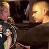 Romeo Beckham, 22, sparks romance rumours with German model Caroline Daur, 30, as they leave Paris hotel party in the early hours - weeks after his split from girlfriend Kim Turnbull