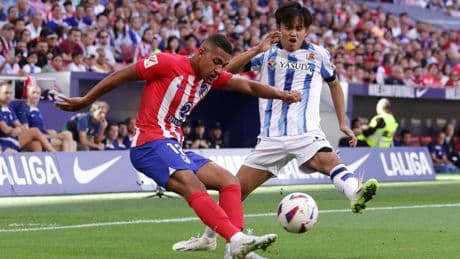 Los posibles onces del Atlético-Real Sociedad