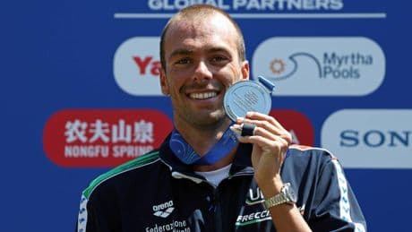 Mondiali di nuoto, Paltrinieri d’argento con il dito rotto. "La mia gara più dura"