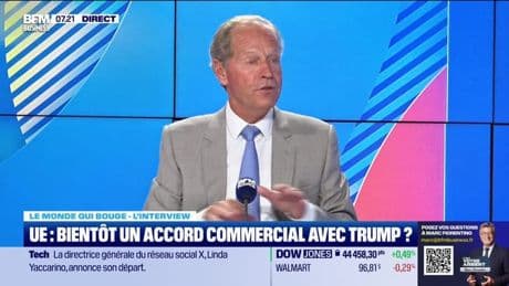 Le monde qui bouge - L'Interview : UE, bientôt un accord commercial avec Trump ? - 10/07