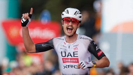 Jay Vine se reencuentra en la Vuelta a España; Tréen, nuevo líder