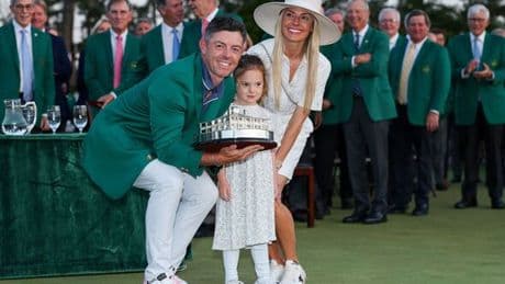 Rory McIlroy's daughter wrote tear-jerking message on ball marker he used at Masters