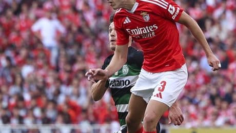 El Real Madrid acelera por el español Álvaro Carreras, lateral izquierdo del Benfica