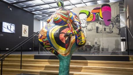 Niki de Saint Phalle superstar inaugure le nouveau Grand Palais