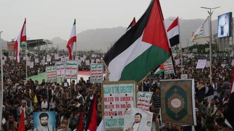 Israel launches airstrikes targeting Yemen's Houthi rebels, and Houthis launch missile at Israel