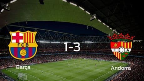 El FC Andorra deja sin sumar puntos al Barcelona B (1-3)