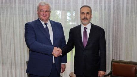 Dışişleri Bakanı Fidan, Ukraynalı mevkidaşı Sibiha ile bir araya geldi