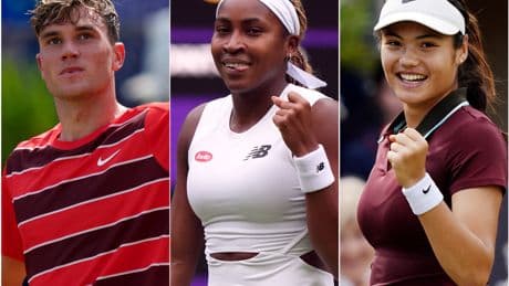 Jack Draper, Coco Gauff and Emma Raducanu among 10 to watch at Wimbledon