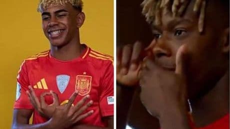 El 'show' de los jugadores de La Roja en la sesión de fotos para la Liga de Naciones