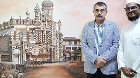 Milli Eğitim Bakanı Yusuf Tekin, Sri Lanka’da ‘Kırmızı Mescit’i ziyaret etti