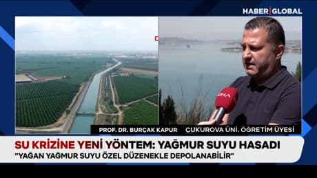 Su krizine yeni yöntem: Yağmur suyu hasadı